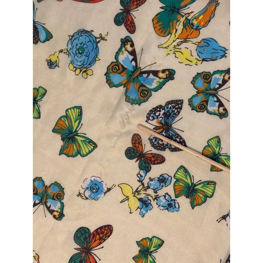 Vintage butterfly print